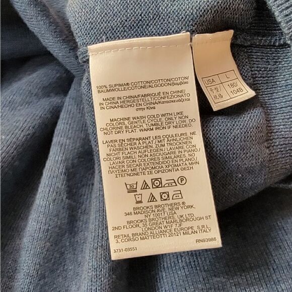 Brooks Brothers Mens Sweater L - Picture 6 of 6
